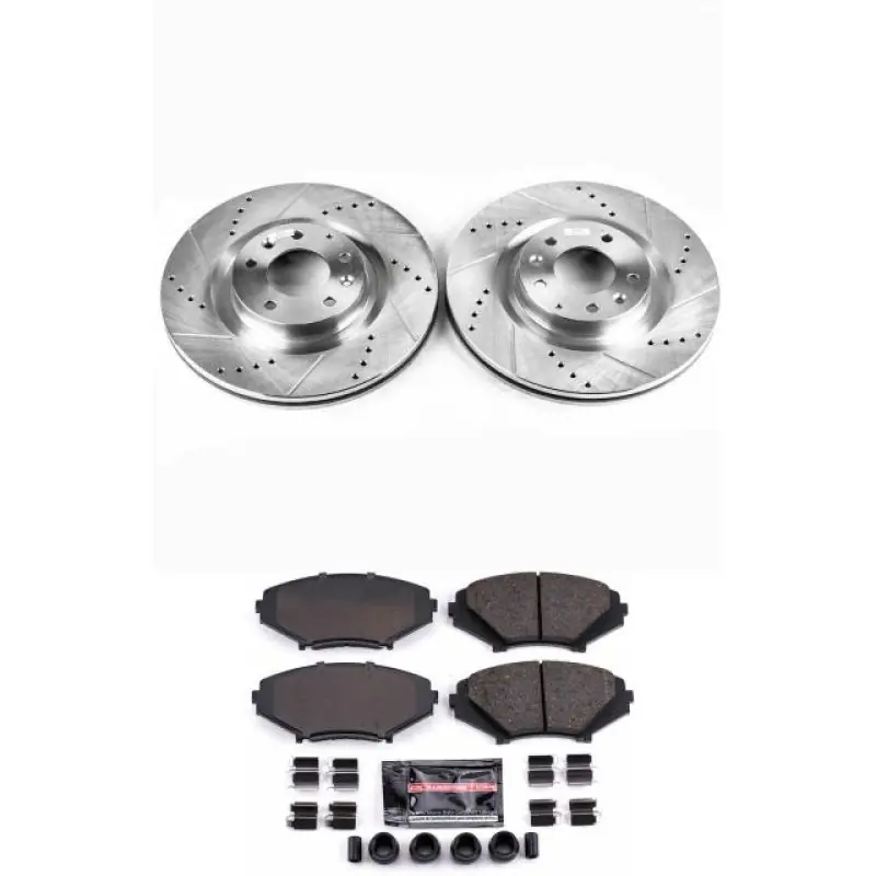 Power Stop 04-11 Mazda RX-8 Front Z23 Evolution Sport Brake Kit (PSBK3026)