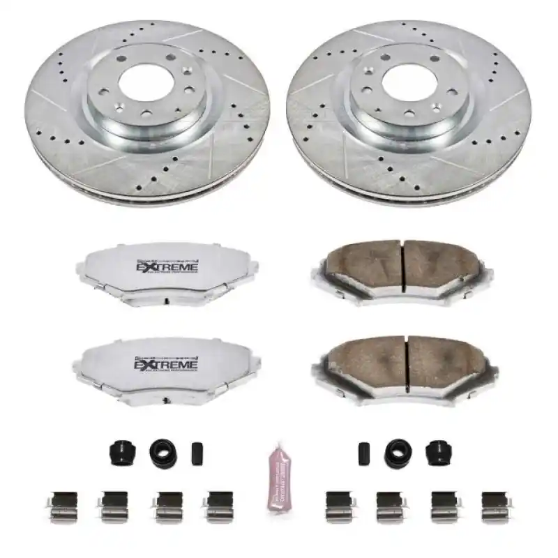 Power Stop 04-11 Mazda RX-8 Front Z26 Street Warrior Brake Kit (PSBK3026-26)