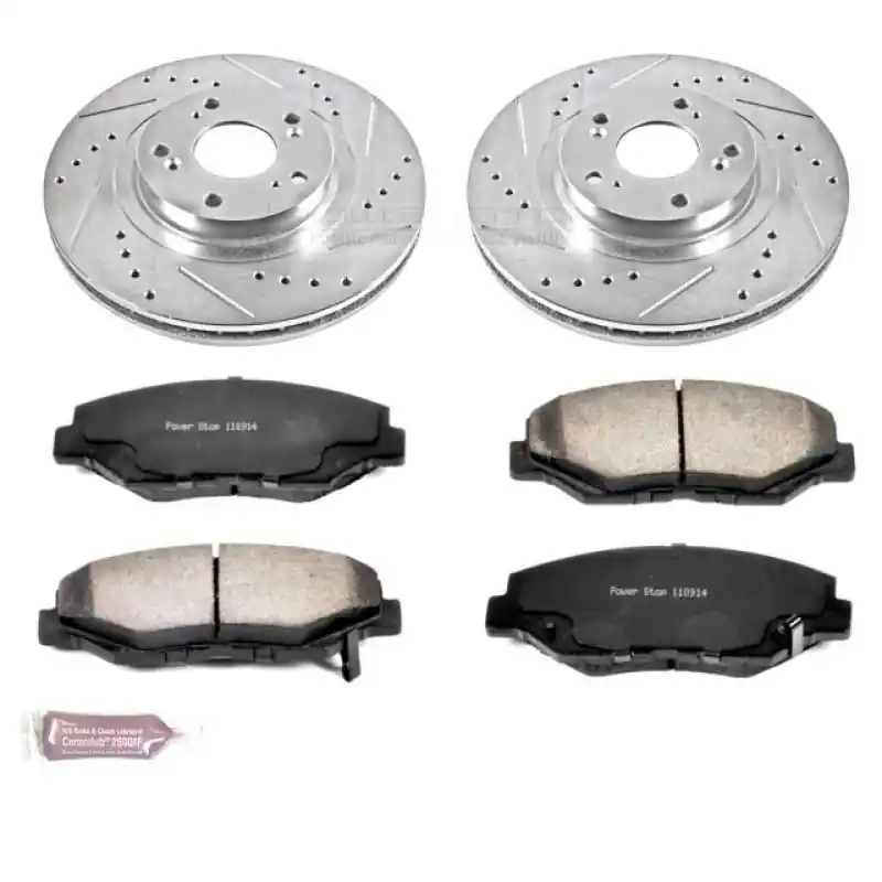 Power Stop 13-15 Acura ILX Front Z36 Truck & Tow Brake Kit (PSBK3055-36)