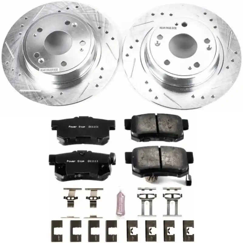 Power Stop 16-18 Acura ILX Rear Z23 Evolution Sport Brake Kit (PSBK3128)