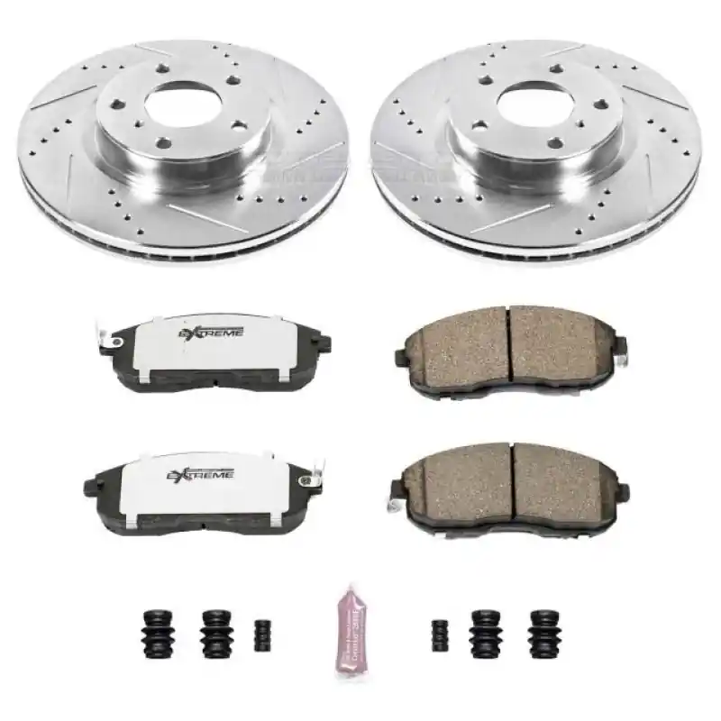 Power Stop 03-05 Infiniti G35 Front Z26 Street Warrior Brake Kit (PSBK3140-26)
