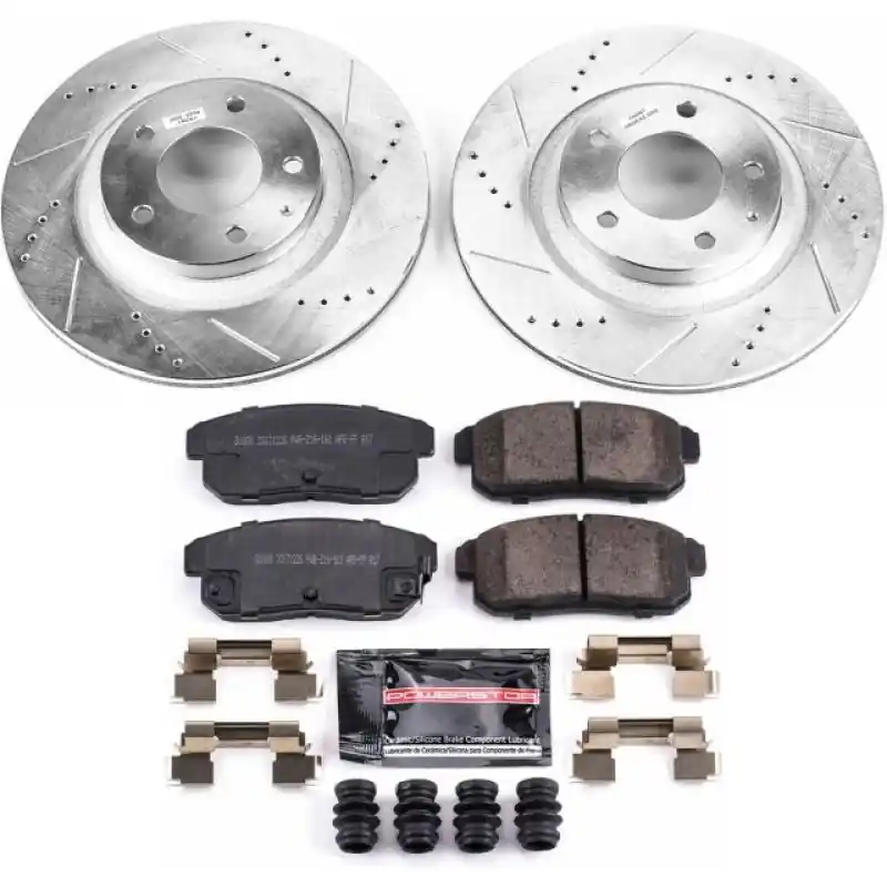 Power Stop 04-11 Mazda RX-8 Rear Z23 Evolution Sport Brake Kit (PSBK3146)