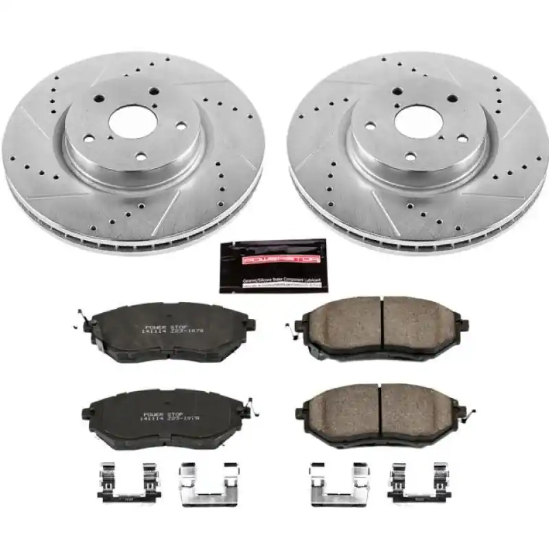 Power Stop 06-07 Subaru B9 Tribeca Front Z23 Evolution Sport Brake Kit (PSBK4603)