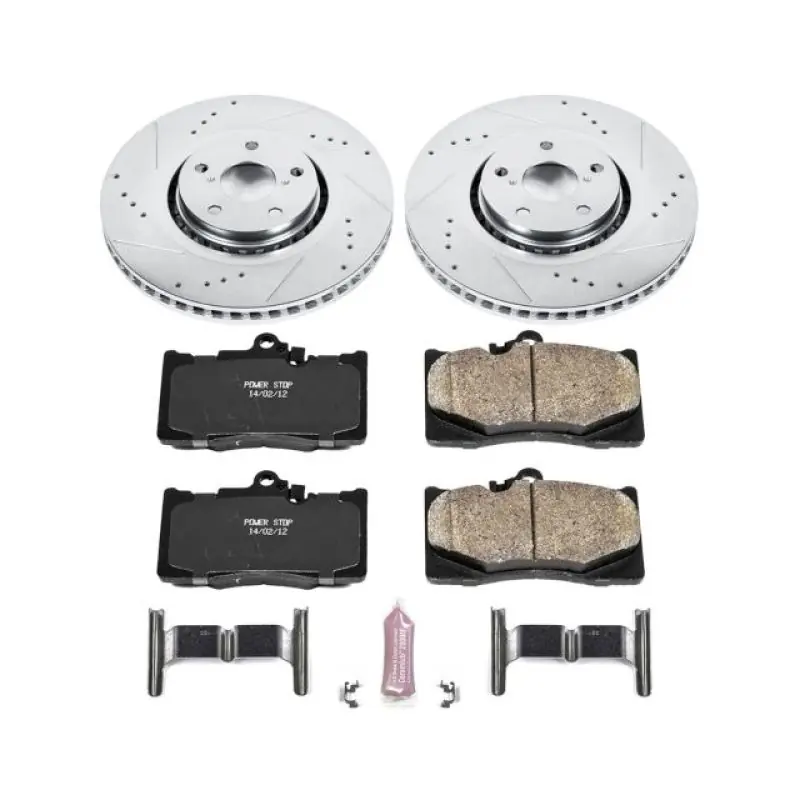 Power Stop 07-11 Lexus GS350 Front Z23 Evolution Sport Brake Kit (PSBK4633)