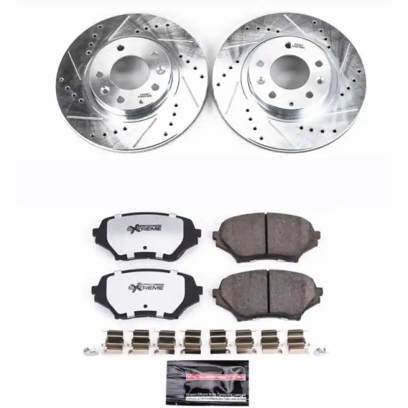 Power Stop 06-15 Mazda MX-5 Miata Front Z26 Street Warrior Brake Kit (PSBK4659-26)