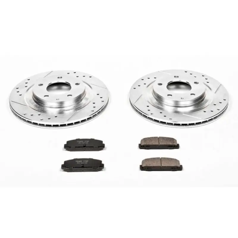 Power Stop 93-95 Mazda RX-7 Rear Z23 Evolution Sport Brake Kit (PSBK4835)