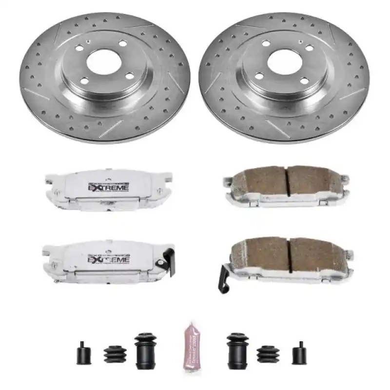 Power Stop 01-05 Mazda Miata Rear Z26 Street Warrior Brake Kit (PSBK5267-26)