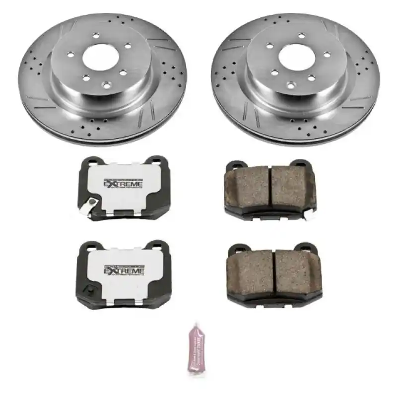 Power Stop 03-04 Infiniti G35 Rear Z26 Street Warrior Brake Kit (PSBK5303-26)