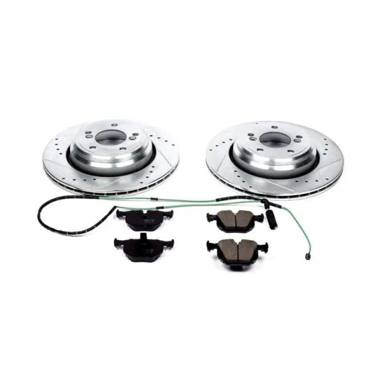 Power Stop 01-06 BMW M3 Rear Z23 Evolution Sport Brake Kit (PSBK5732)