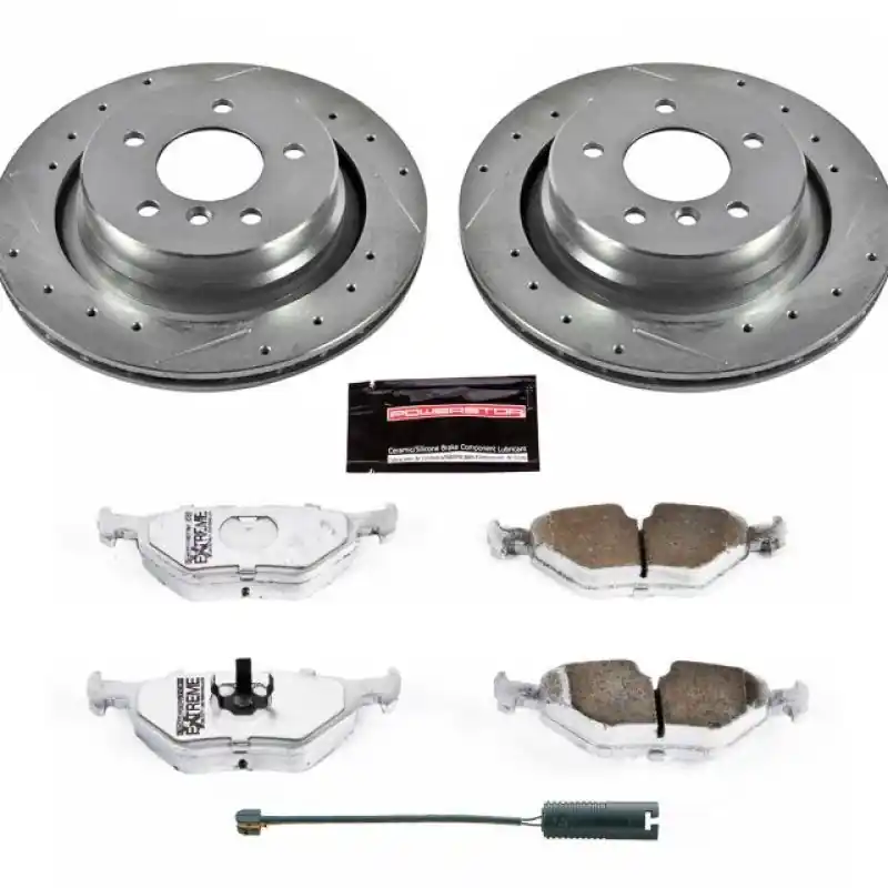 Power Stop 95-99 BMW M3 Rear Z26 Street Warrior Brake Kit (PSBK581-26)