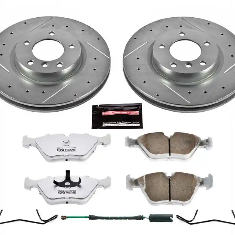 Power Stop 95-99 BMW M3 Front Z26 Street Warrior Brake Kit (PSBK582-26)