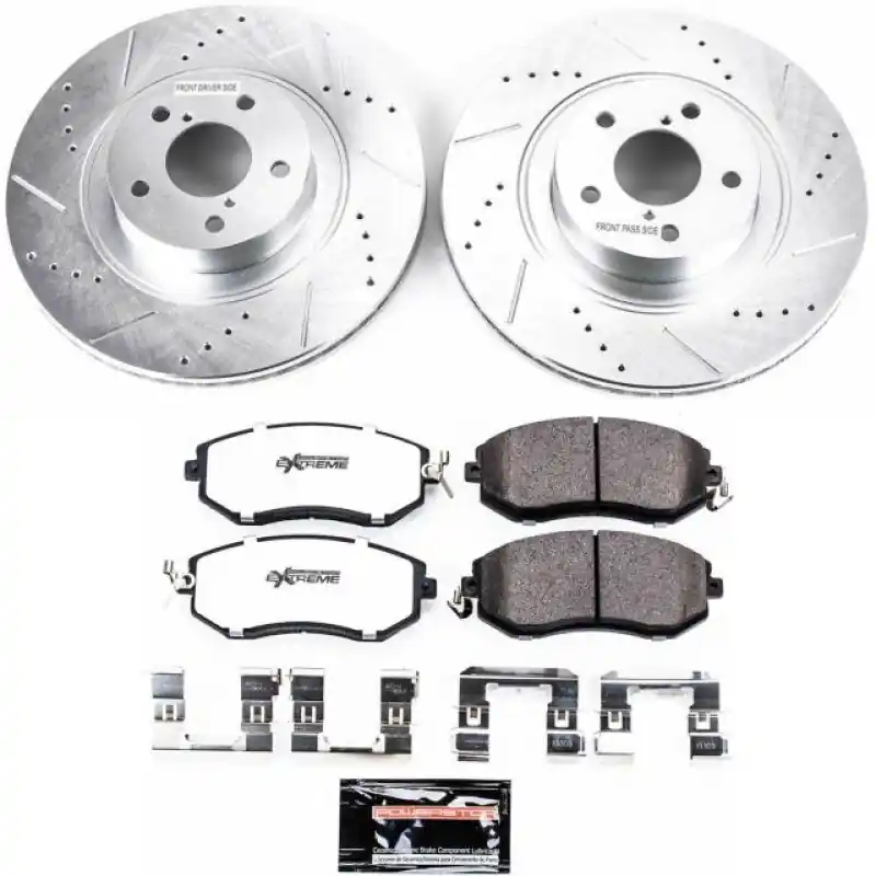 Power Stop 13-16 Scion FR-S Front Z26 Street Warrior Brake Kit (PSBK6082-26)