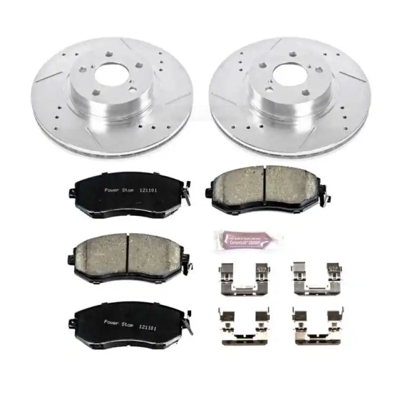 Power Stop 13-16 Subaru BRZ Front Z23 Evolution Sport Brake Kit (PSBK6111)