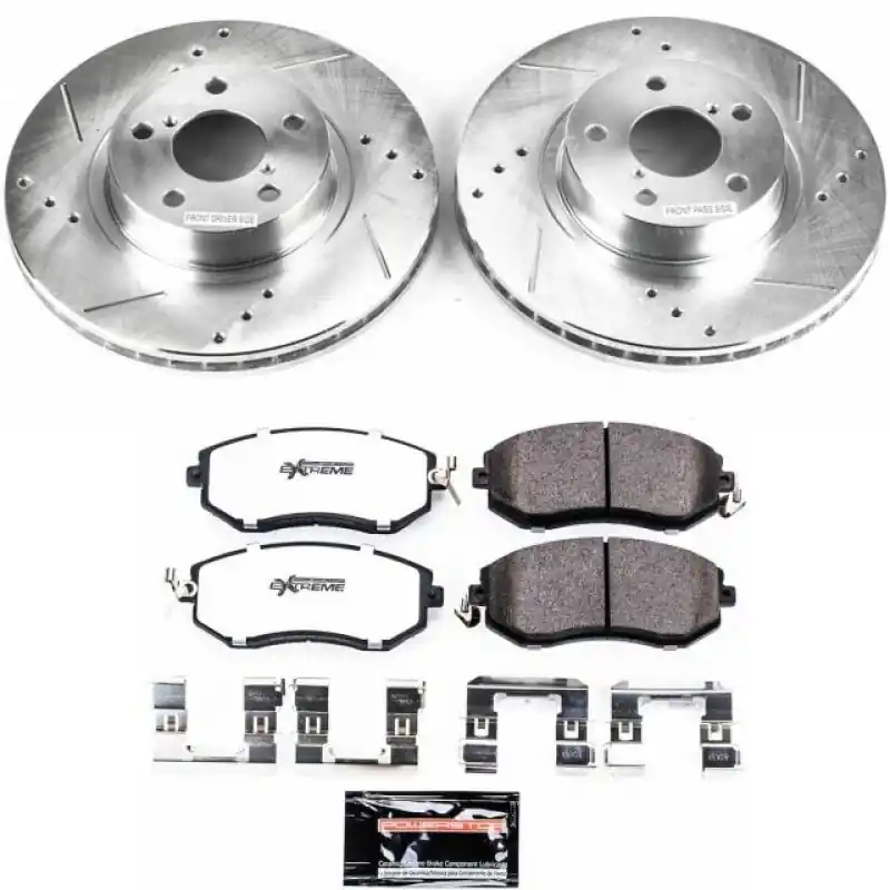 Power Stop 13-16 Subaru BRZ Front Z26 Street Warrior Brake Kit (PSBK6111-26)