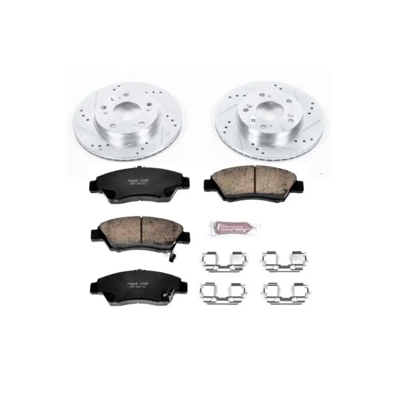 Power Stop 13-15 Acura ILX Front Z23 Evolution Sport Brake Kit (PSBK6317)