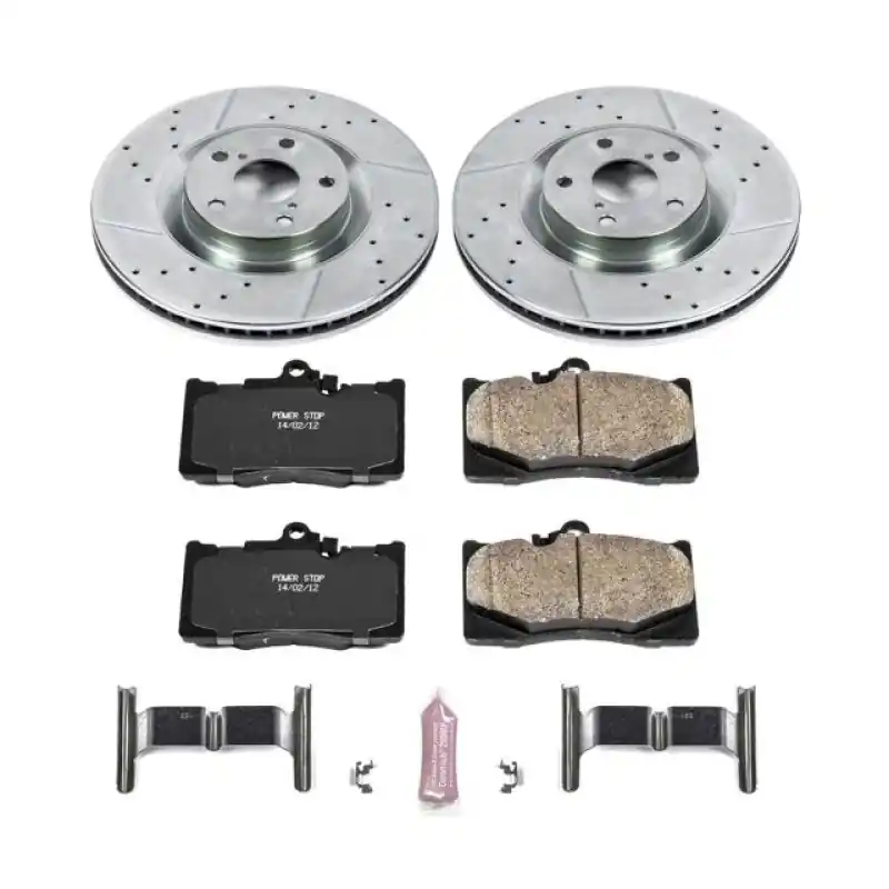 Power Stop 16-17 Lexus GS200t Front Z23 Evolution Sport Brake Kit (PSBK6353)