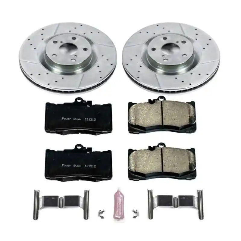 Power Stop 13-19 Lexus GS350 Front Z23 Evolution Sport Brake Kit (PSBK6355)