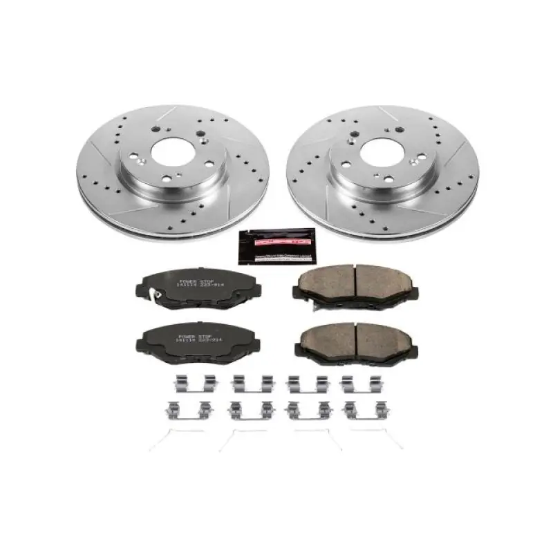 Power Stop 2013 Acura ILX Front Z23 Evolution Sport Brake Kit (PSBK6490)