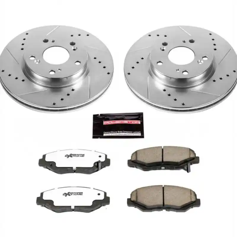 Power Stop 2013 Acura ILX Front Z26 Street Warrior Brake Kit (PSBK6490-26)
