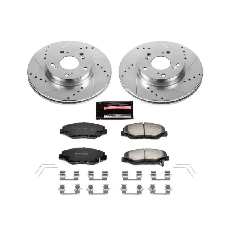 Power Stop 2013 Acura ILX Front Z36 Truck & Tow Brake Kit (PSBK6490-36)