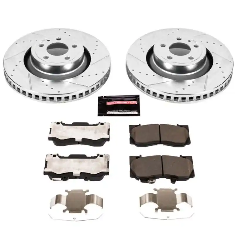 Power Stop 15-19 Ford Mustang Front Z23 Evolution Sport Brake Kit (PSBK6806)