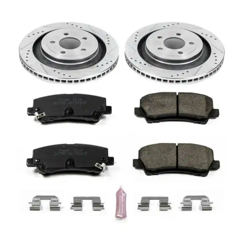 Power Stop 15-19 Ford Mustang Rear Z23 Evolution Sport Brake Kit (PSBK6812)