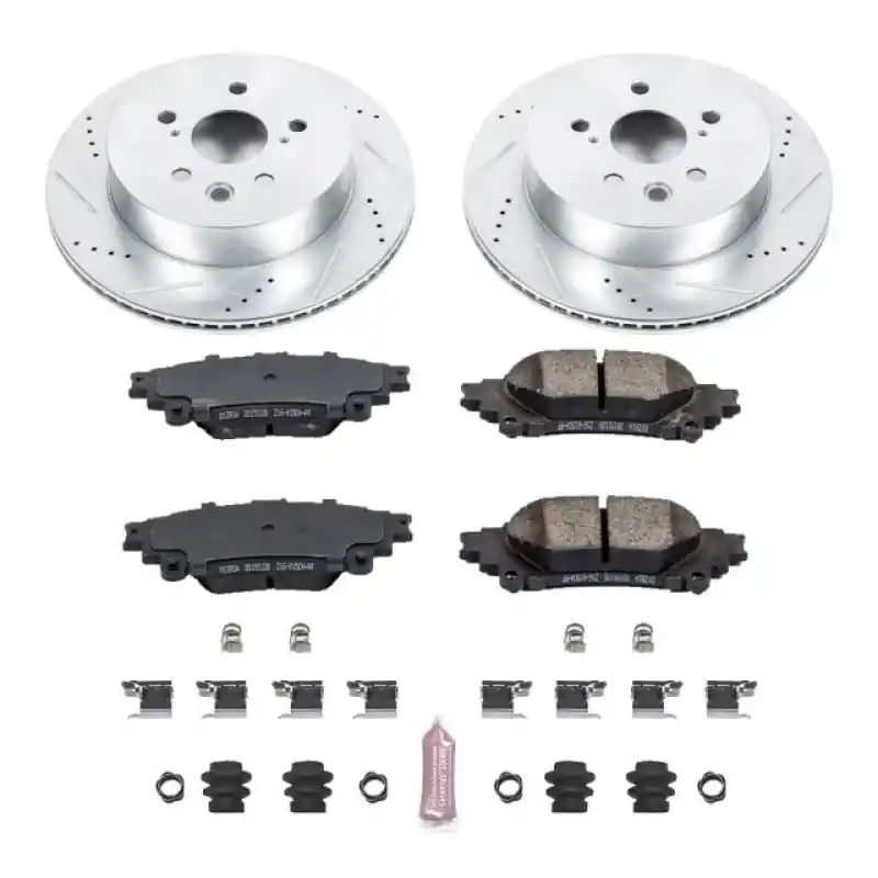 Power Stop 14-15 Lexus IS250 Rear Z23 Evolution Sport Brake Kit (PSBK6928)