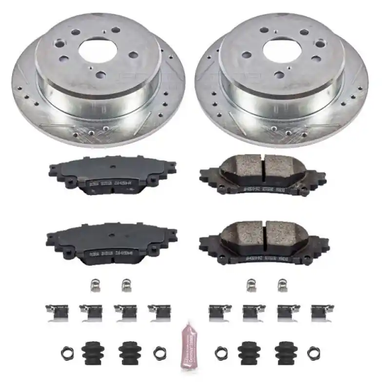 Power Stop 14-15 Lexus IS250 Rear Z23 Evolution Sport Brake Kit (PSBK6930)