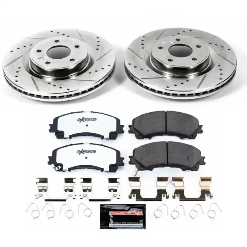 Power Stop 14-19 Infiniti Q50 Front Z26 Street Warrior Brake Kit (PSBK6944-26)
