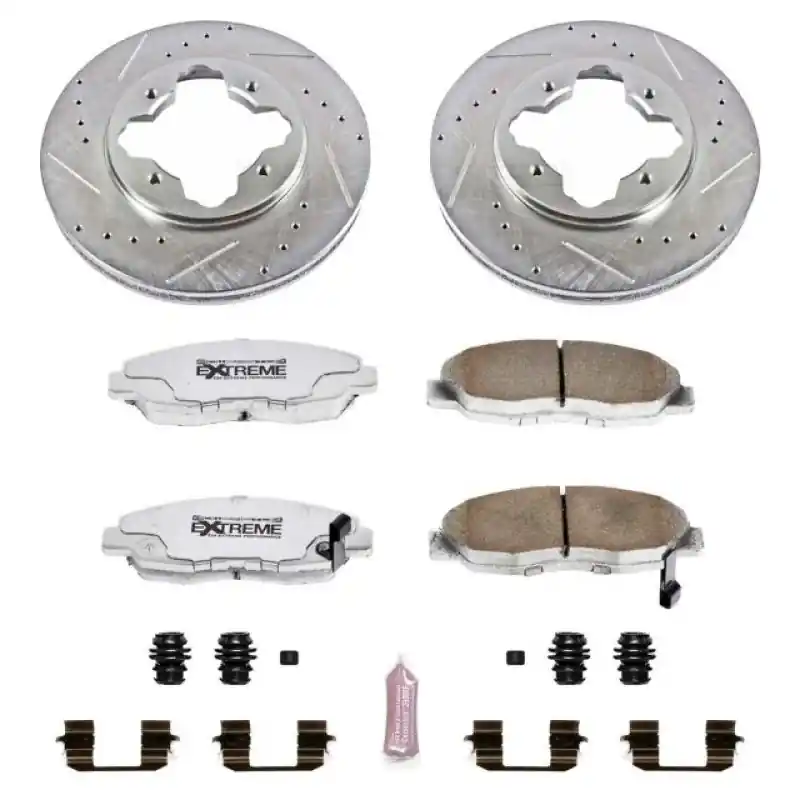 Power Stop 1997 Acura CL Front Z26 Street Warrior Brake Kit (PSBK697-26)