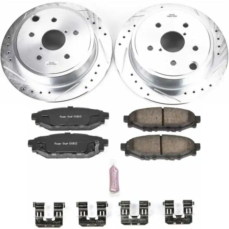 Power Stop 15-19 Subaru WRX Rear Z23 Evolution Sport Brake Kit (PSBK6977)
