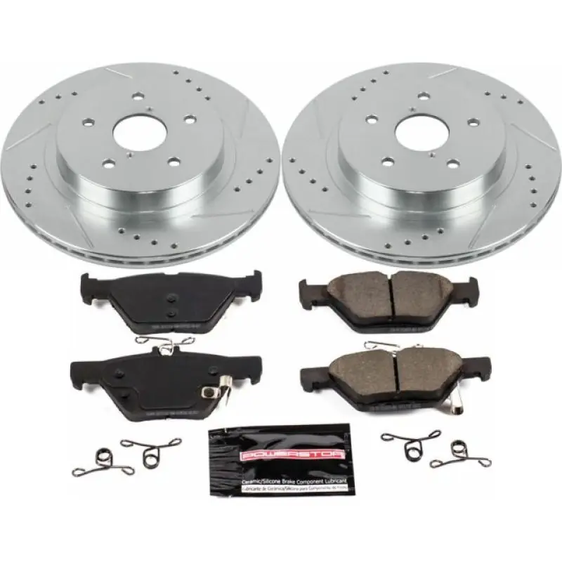 Power Stop 15-18 Subaru Legacy Rear Z23 Evolution Sport Brake Kit (PSBK7039)