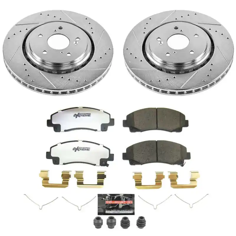 Power Stop 15-20 Acura TLX Front Z26 Street Brake Kit (PSBK7214-26)