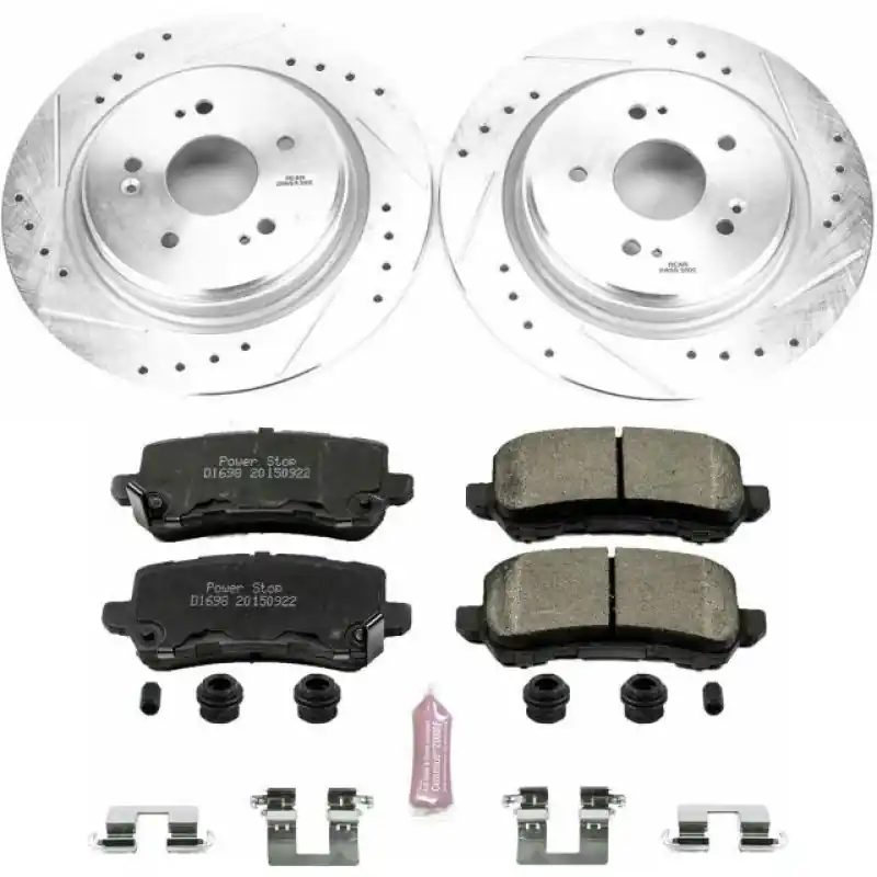 Power Stop 15-19 Acura TLX Rear Z23 Evolution Sport Brake Kit (PSBK7216)