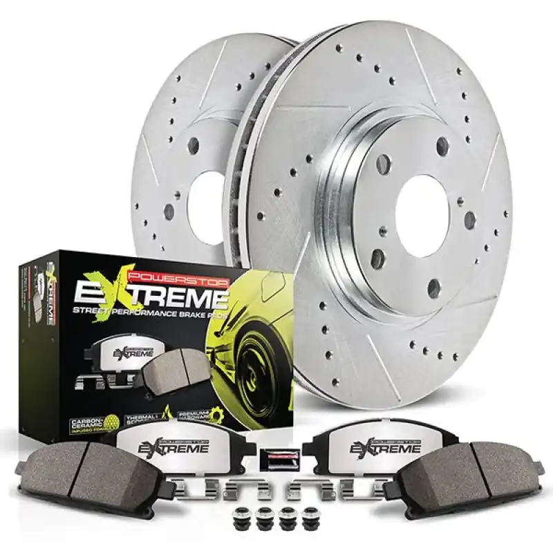 Power Stop 16-21 Mazda MX-5 Miata Front Z26 Street Brake Kit (PSBK7360-26)