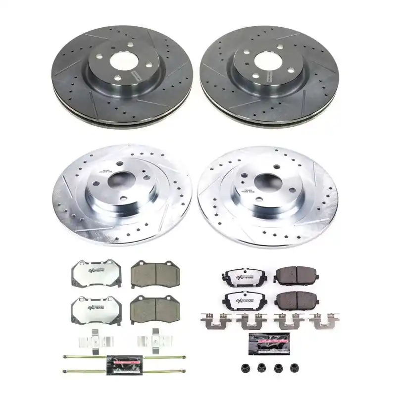 Power Stop 16-22 Mazda MX-5 Miata Front & Rear Z26 Street Brake Kit (PSBK7361-26)