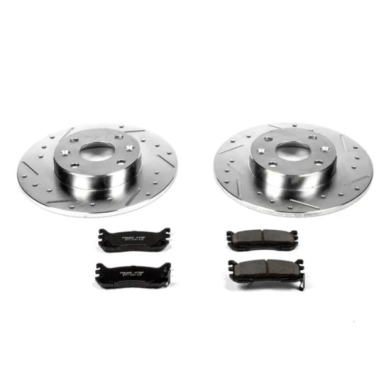 Power Stop 97-03 Ford Escort Rear Z23 Evolution Sport Brake Kit (PSBK772)