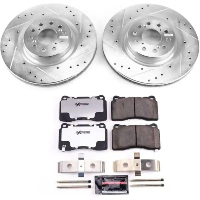 Power Stop 17-19 Honda Civic Front Z26 Street Warrior Brake Kit (PSBK7869-26)