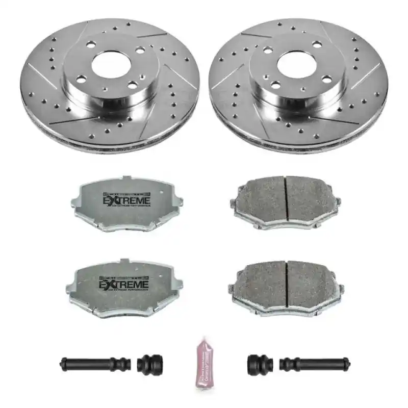 Power Stop 94-97 Mazda Miata Front Z26 Street Warrior Brake Kit (PSBK793-26)