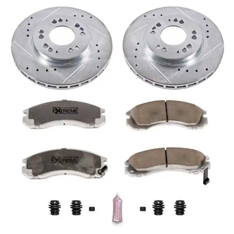 Power Stop 91-96 Dodge Stealth Front Z26 Street Warrior Brake Kit (PSBK798-26)