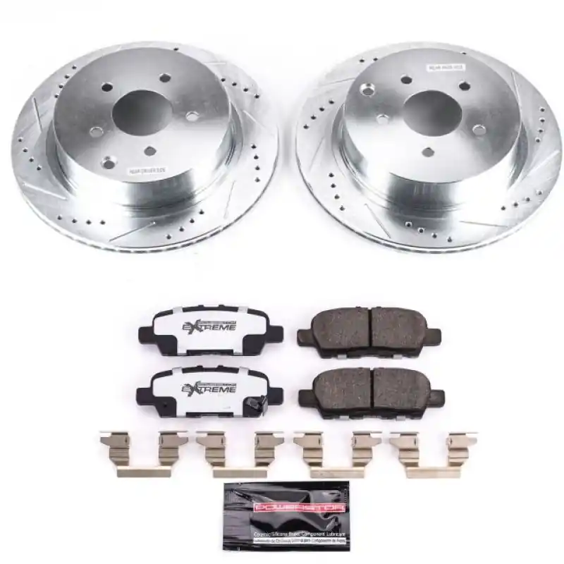 Power Stop 18-19 Infiniti Q50 Rear Z26 Street Warrior Brake Kit (PSBK8021-26)