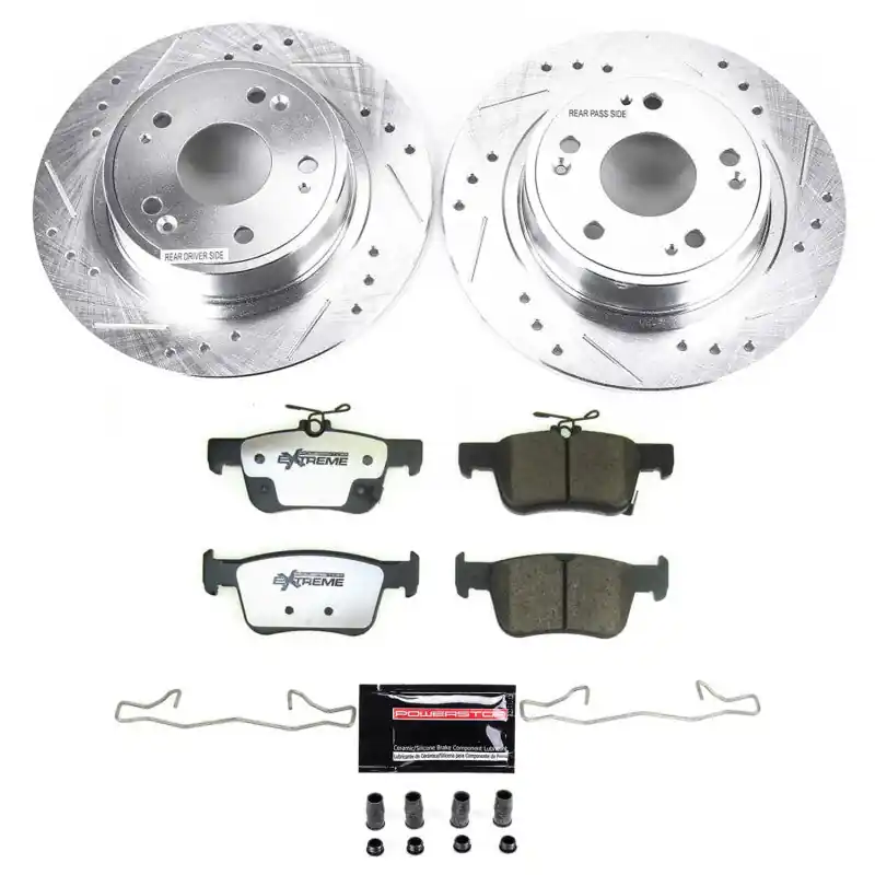 Power Stop 18-22 Honda Accord Rear Z26 Street Brake Kit (PSBK8063-26)