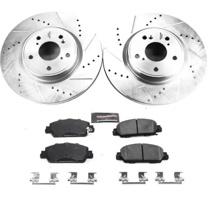 Power Stop 18-19 Honda Accord Front Z23 Evolution Sport Brake Kit (PSBK8165)