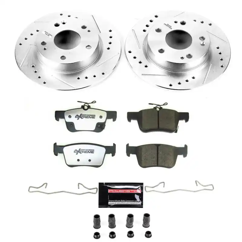 Power Stop 20-22 Honda Civic Rear Z26 Street Brake Kit (PSBK8330-26)