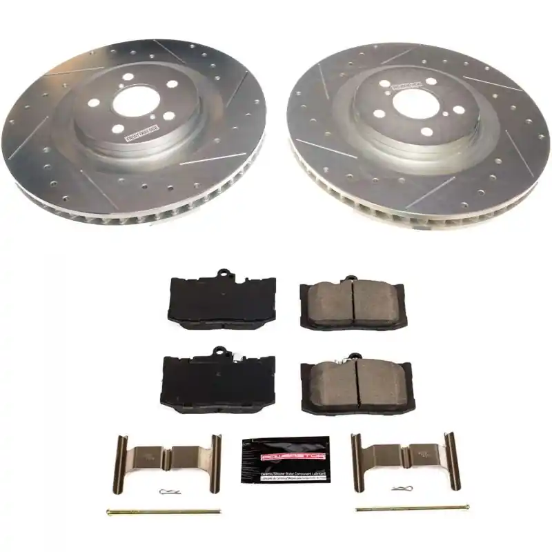 Power Stop 13-19 Lexus GS350 Front Z23 Evolution Sport Brake Kit (PSBK8418)