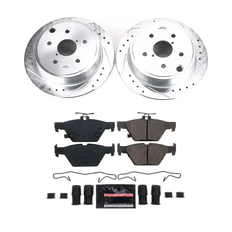 Power Stop 2021 Subaru WRX Rear Z23 Evolution Brake Kit (PSBK9014)