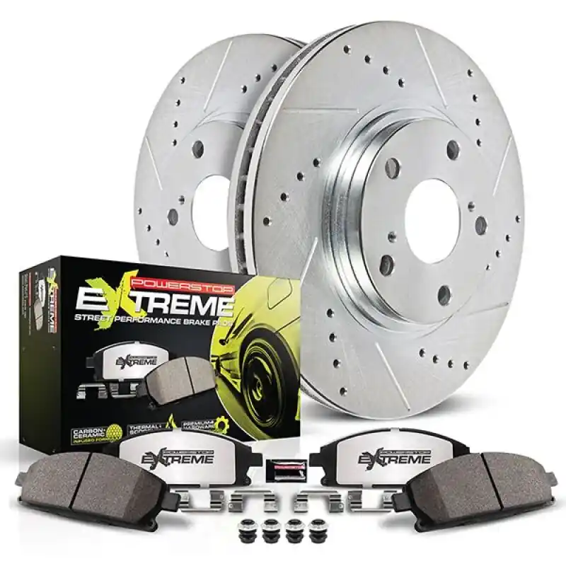 Power Stop 21-23 Ford Mustang Front Z26 Street Brake Kit (PSBK9029-26)