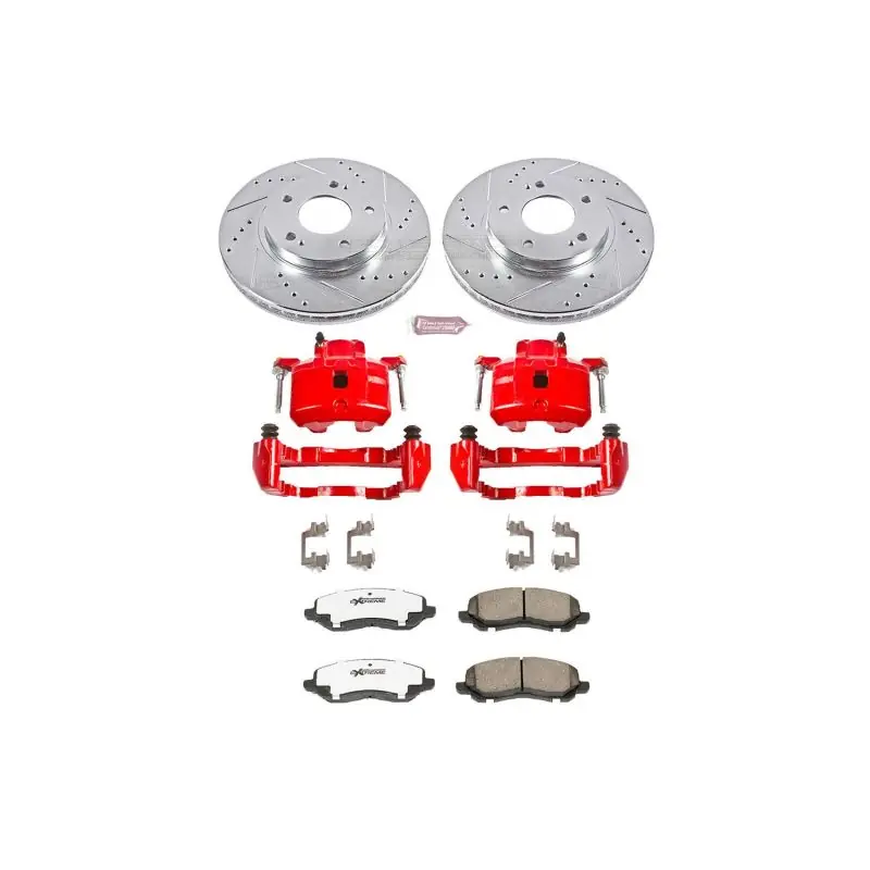 Power Stop 01-02 Chrysler Sebring Front Z26 Street Warrior Brake Kit w/Calipers (PSBKC1678-26)
