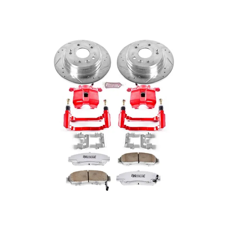 Power Stop 01-03 Acura CL Front Z26 Street Warrior Brake Kit w/Calipers (PSBKC2292-26)