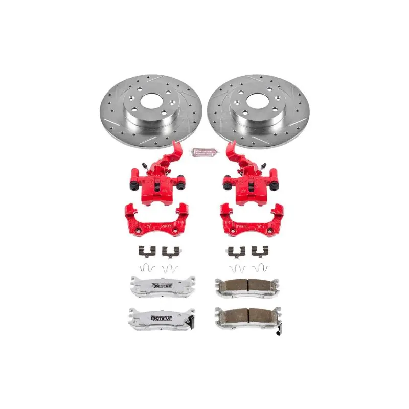 Power Stop 94-97 Mazda Miata Rear Z26 Street Warrior Brake Kit w/Calipers (PSBKC772-26)